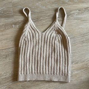 KENDALL & KYLIE KNIT TANK size xs
